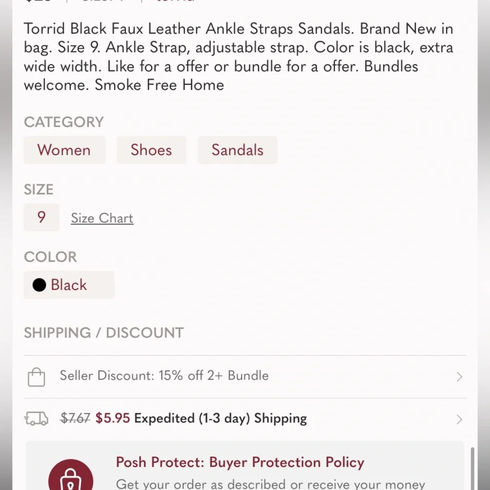 Torrid Sandals - Picture 8 of 8